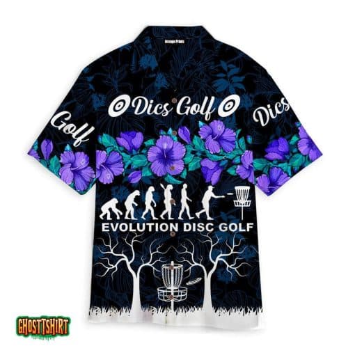 Evolution Disc Golf Aloha Hawaiian Shirt