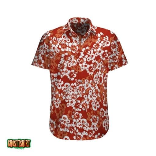 Flower Butterfly Aloha Hawaiian Shirt