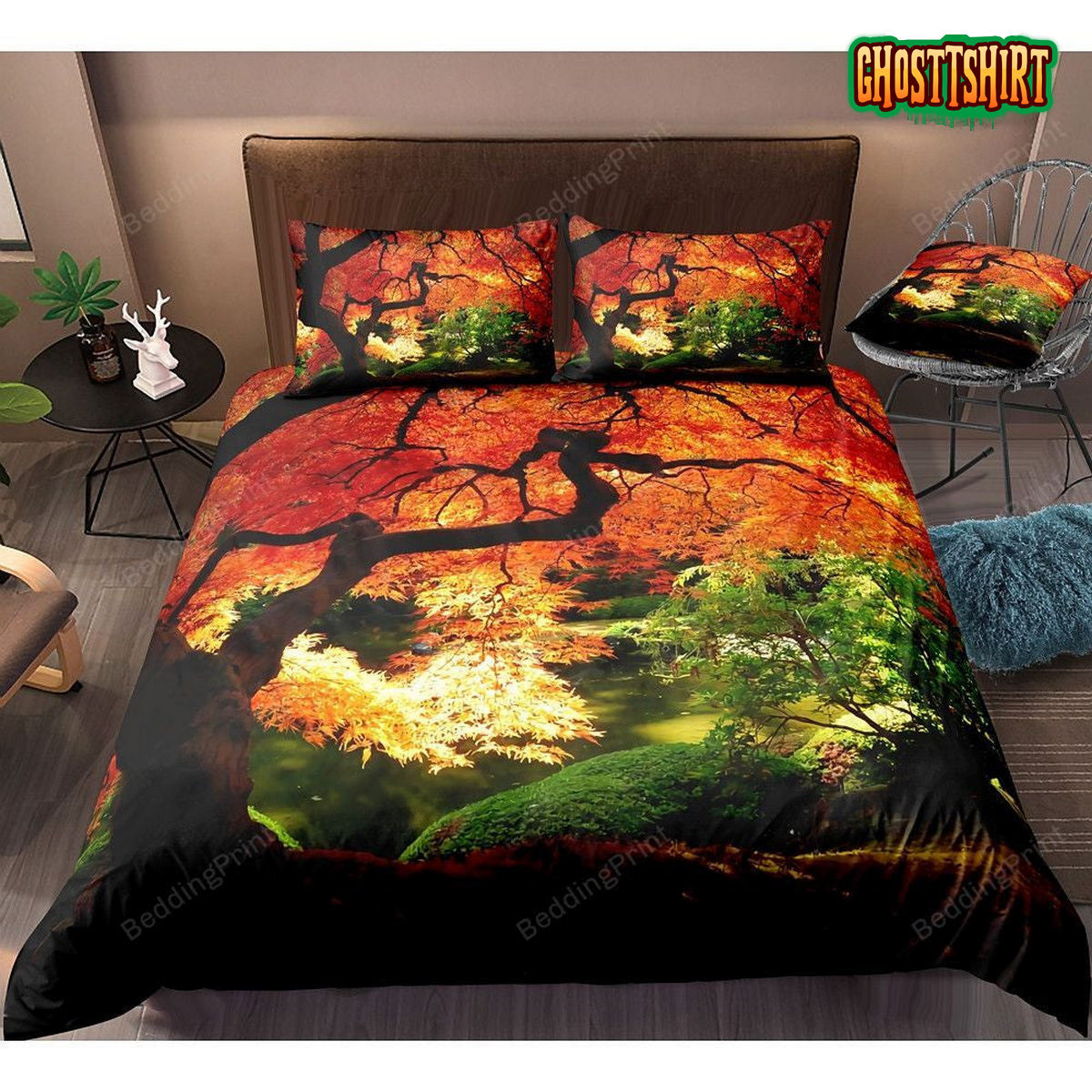 Forest Landscape Bedding Set