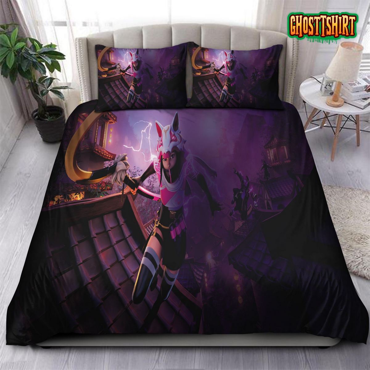 Fortnite Fox Clan Reborn Loading Screen Bedding Set