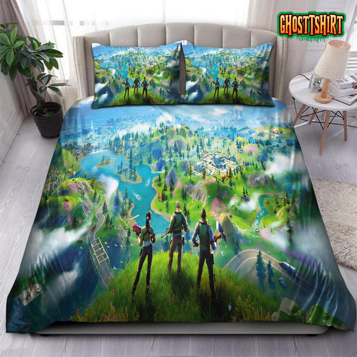 ‘Fortnite’ Was The Most Important Online Video Game By Epic Games Bedding Set
