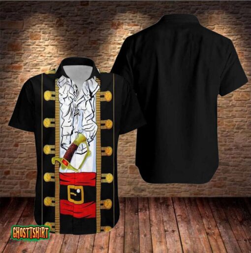 Funny Halloween Pirate Aloha Hawaiian Shirt
