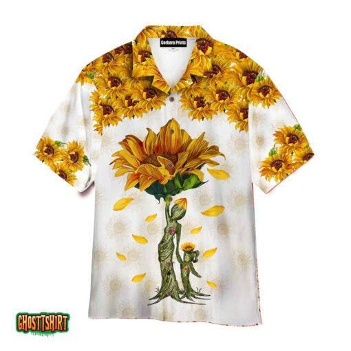 Gift For Mom Sunflowers Pattern Aloha Hawaiian Shirt