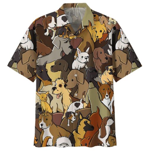 Golden Retriever Aloha Hawaii Shirt For Men Women