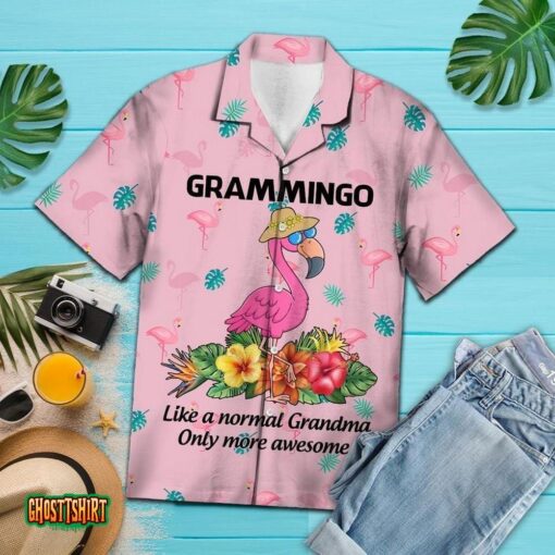 Grammingo Pink Aloha Hawaiian Shirt