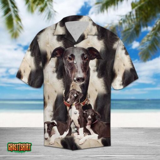 Greyhound Great Aloha Hawaiian Shirt