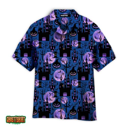 Hallo Kingdom For Scary Night Pattern Aloha Hawaiian Shirt