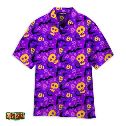 Halloween Spooky Night Aloha Hawaiian Shirt