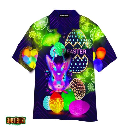 Happy Easter Colourful Aloha Hawaiian Shirt