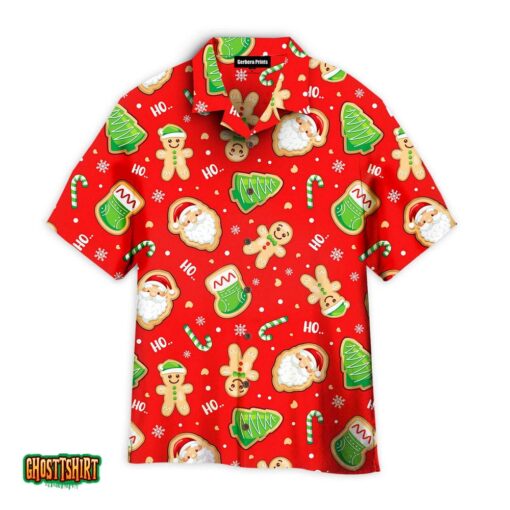 Have Yourself A Cosy Little Christmas Pattern Red Aloha Hawaiian Shirt
