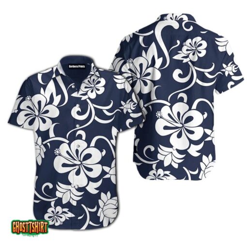 Hawk Eye Pierce Blue Aloha Hawaiian Shirt