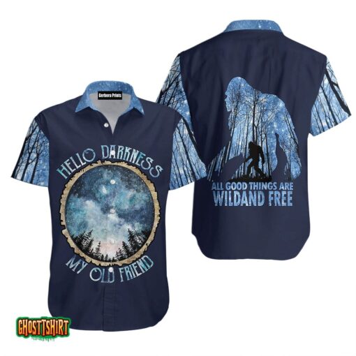 Hello Darkness My Old Friend Aloha Hawaiian Shirt