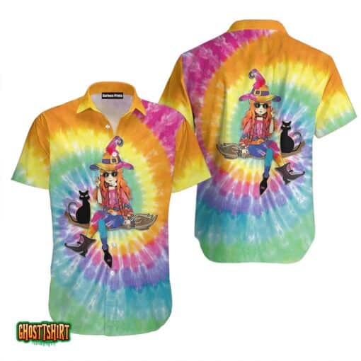 Hippie Soul Blue And Yellow Aloha Hawaiian Shirt