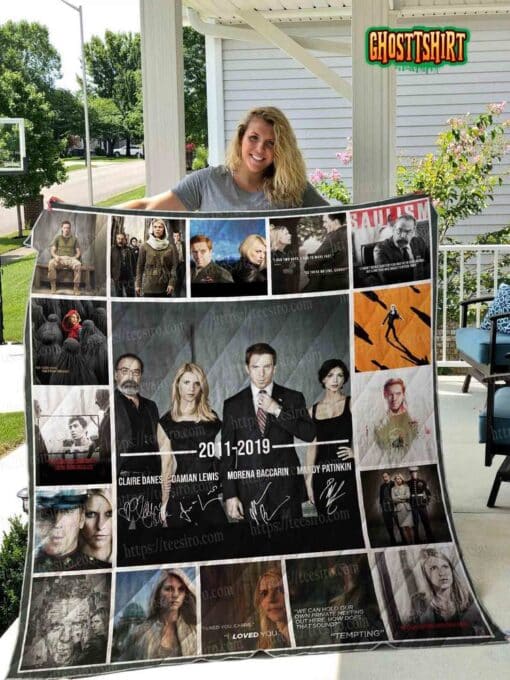 Homeland Tv Show Quilt Blanket