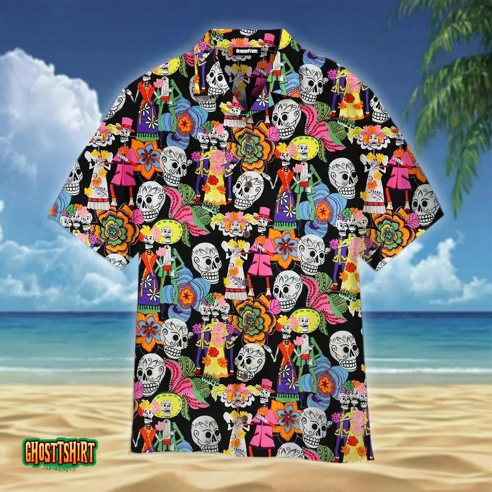 Horror Painting Art Aloha Hawaiian Shirt