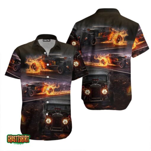 Hot Rod Aloha Hawaii Shirt For Men Women