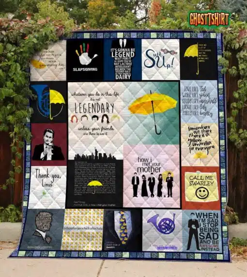 How I Met Your Mother V3 Quilt Blanket