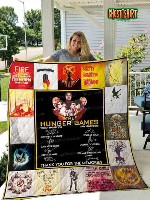 Hunger Game Quilt Blanket