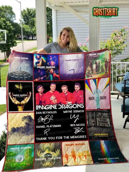 Imagine Dragons Quilt Blanket