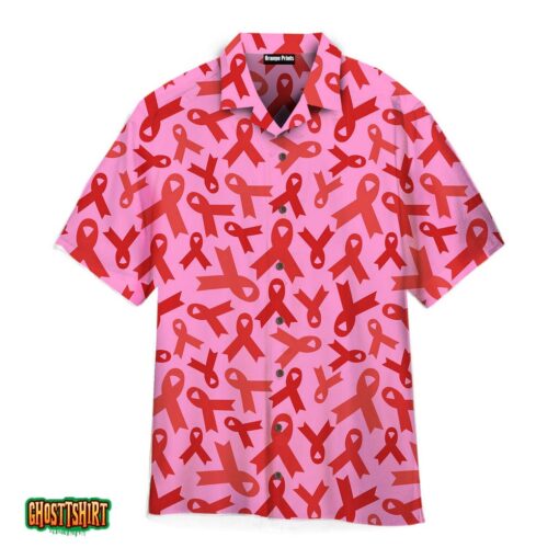 In October We Wear Pink Pattern Aloha Hawaiian Shirt