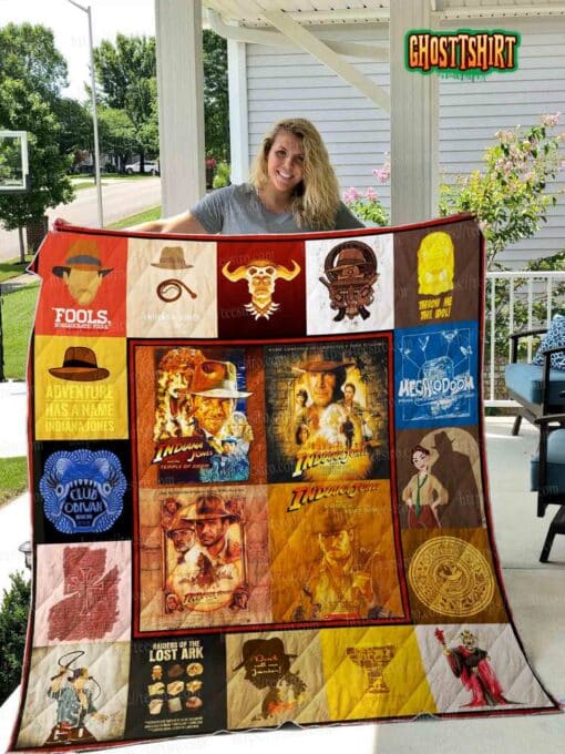 Indiana Jones Quilt Blanket