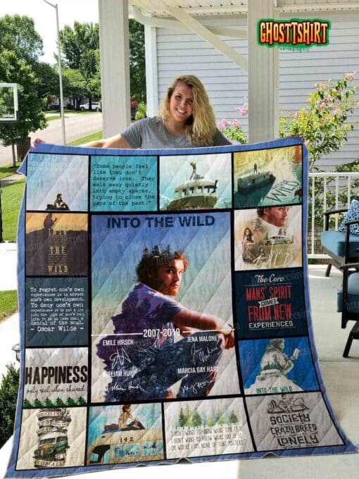 Into The Wild Quilt Blanket