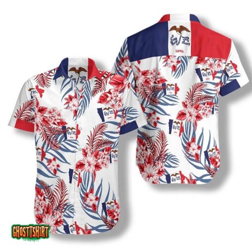 Iowa Proud Aloha Hawaiian Shirt