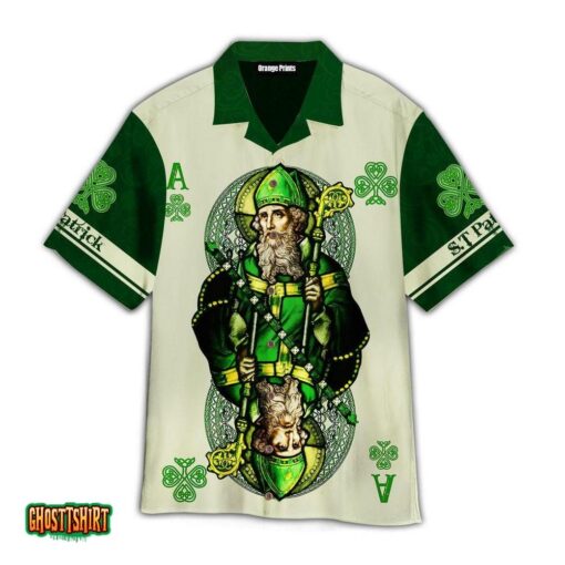 Irish St Patrick Day Aloha Hawaiian Shirt