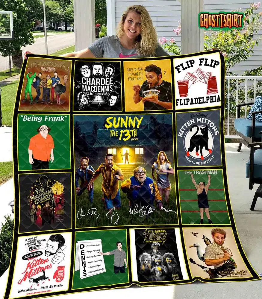 It Is Always Sunny In Philadelphia Quilt Blanket