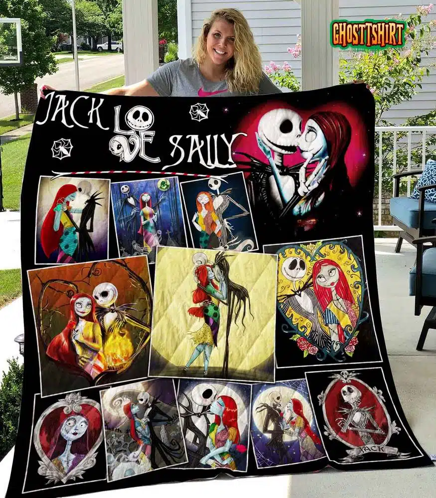 Jack And Sally Quilt