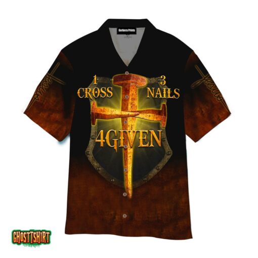 Jesus Cross Nails For Given Aloha Hawaiian Shirt