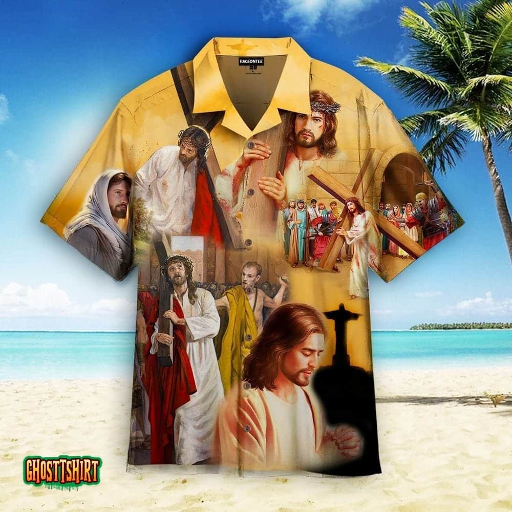 Jesus Story Aloha Hawaiian Shirt