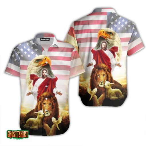 Jesus Trending Aloha Hawaii Shirt For Men Women