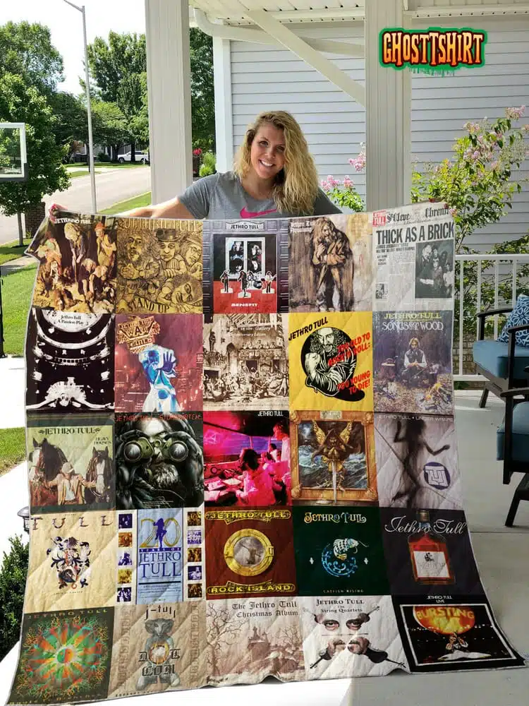 Jethro Tull Style 2 Quilt Blanket