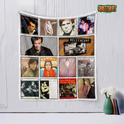 John Mellencamp Quilt Blanket
