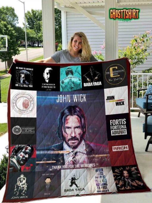 John Wick Quilt Blanket