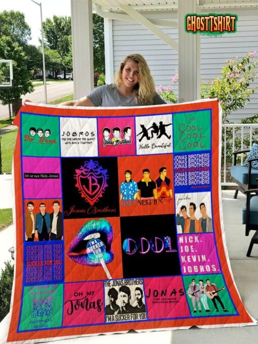 Jonas Brother 2 Quilt Blanket