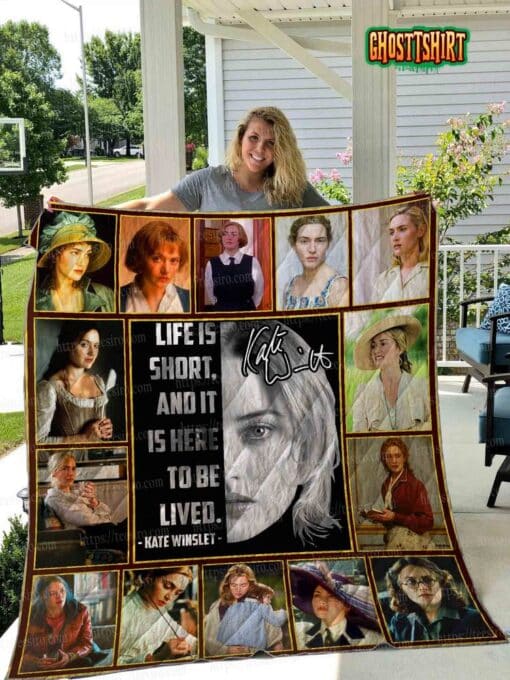 Kate Winslet Quilt Blanket