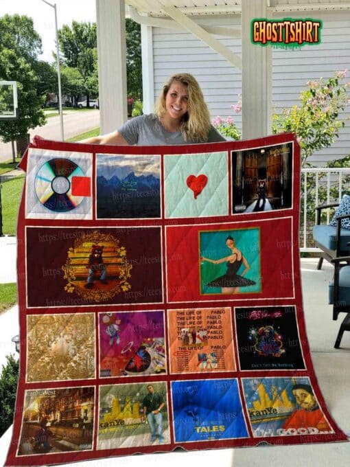 Kayne West Quilt Blanket