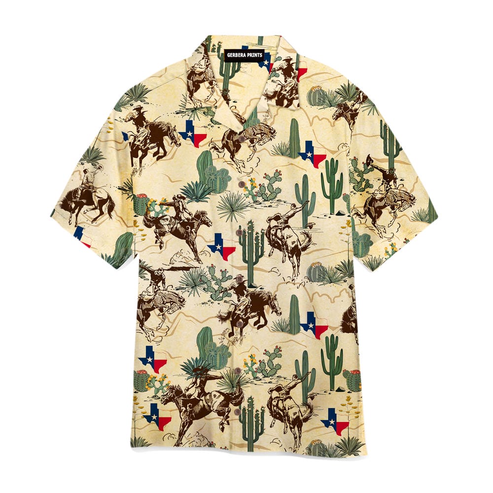 Kentucky Derby Texas Rodeo Aloha Hawaiian Shirt