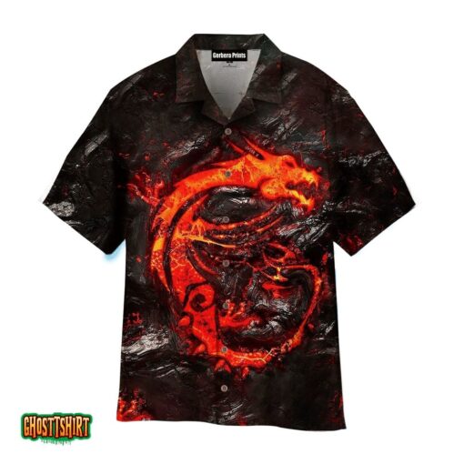 Lava Dragon Aloha Hawaiian Shirt