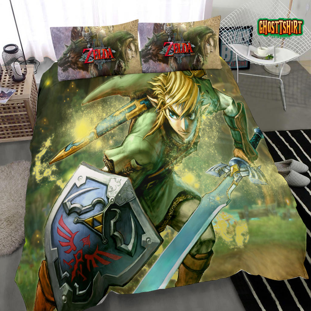 Legend Of Zelda Bedding Set 05 - Zelda Lover - Zelda Merch