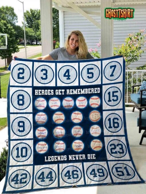 Legends Never Die Quilt Blanket