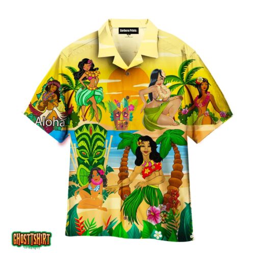 Let’s Enjoy With Aloha On The Beach Aloha Hawaiian Shirt