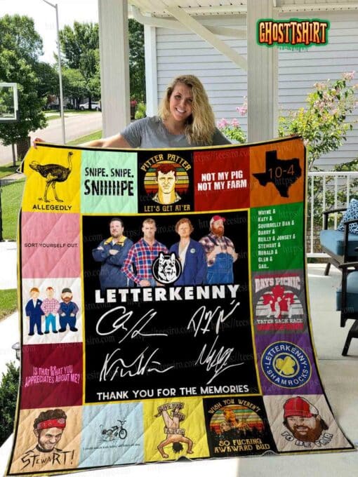 Letterkenny v2 Quilt Blanket