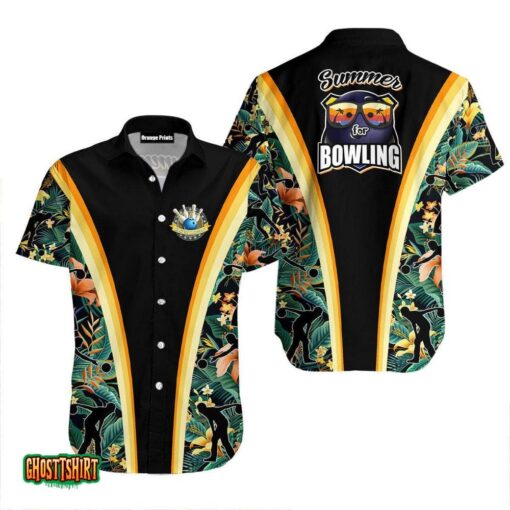 Life Is Better With Bowling Summer Aloha Hawaiian Shirt