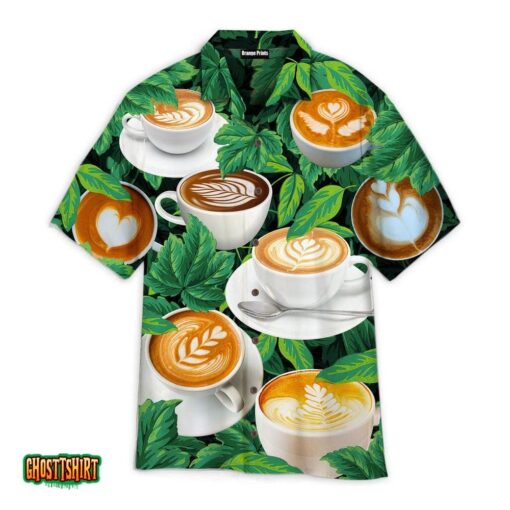 Life Is Better With Capuchino Coffee Aloha Hawaiian Shirt