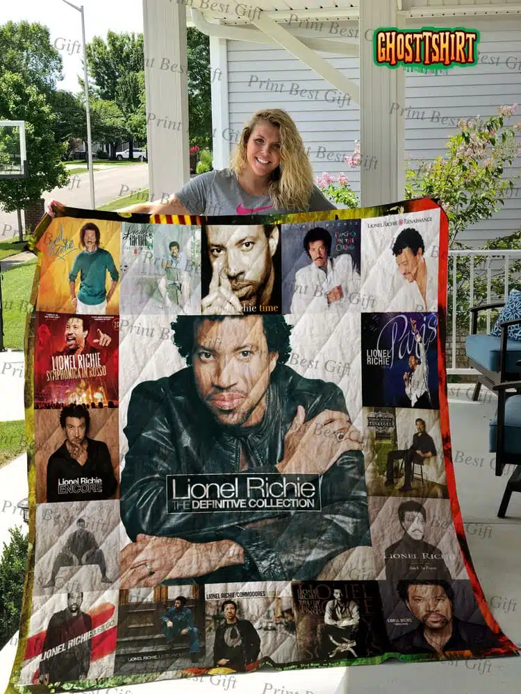 Lionel Richie Albums Cover Poster Quilt blanket