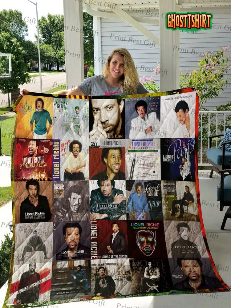 Lionel Richie Albums Cover Poster Quilt Ver 2