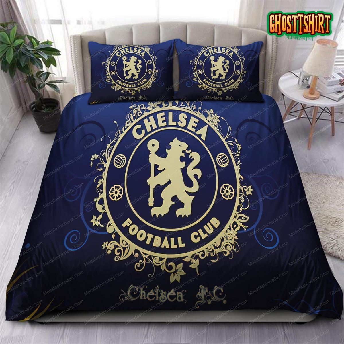 Logo Chelsea EPL 105 Bedding Set